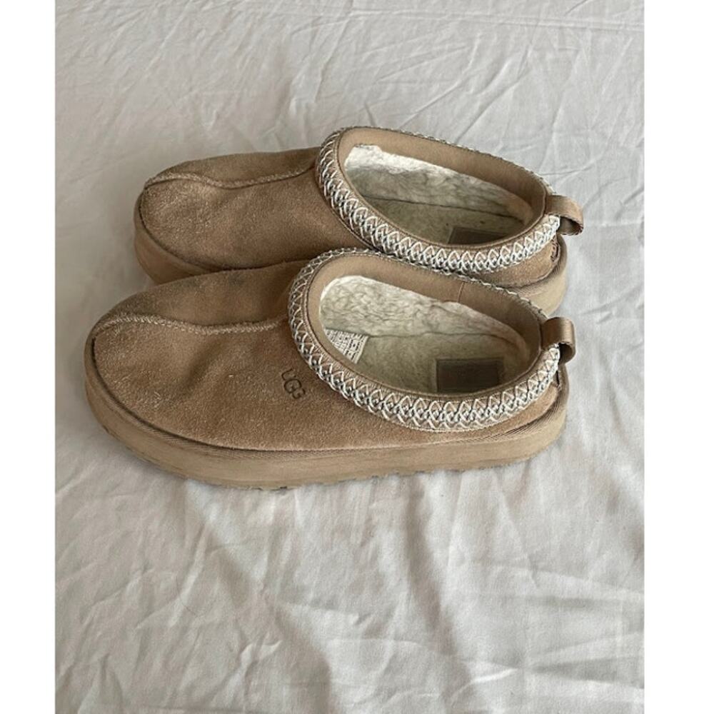 UGG Tasman Slipper Chestnut Suede Slip On Size USA 4 / EU 36